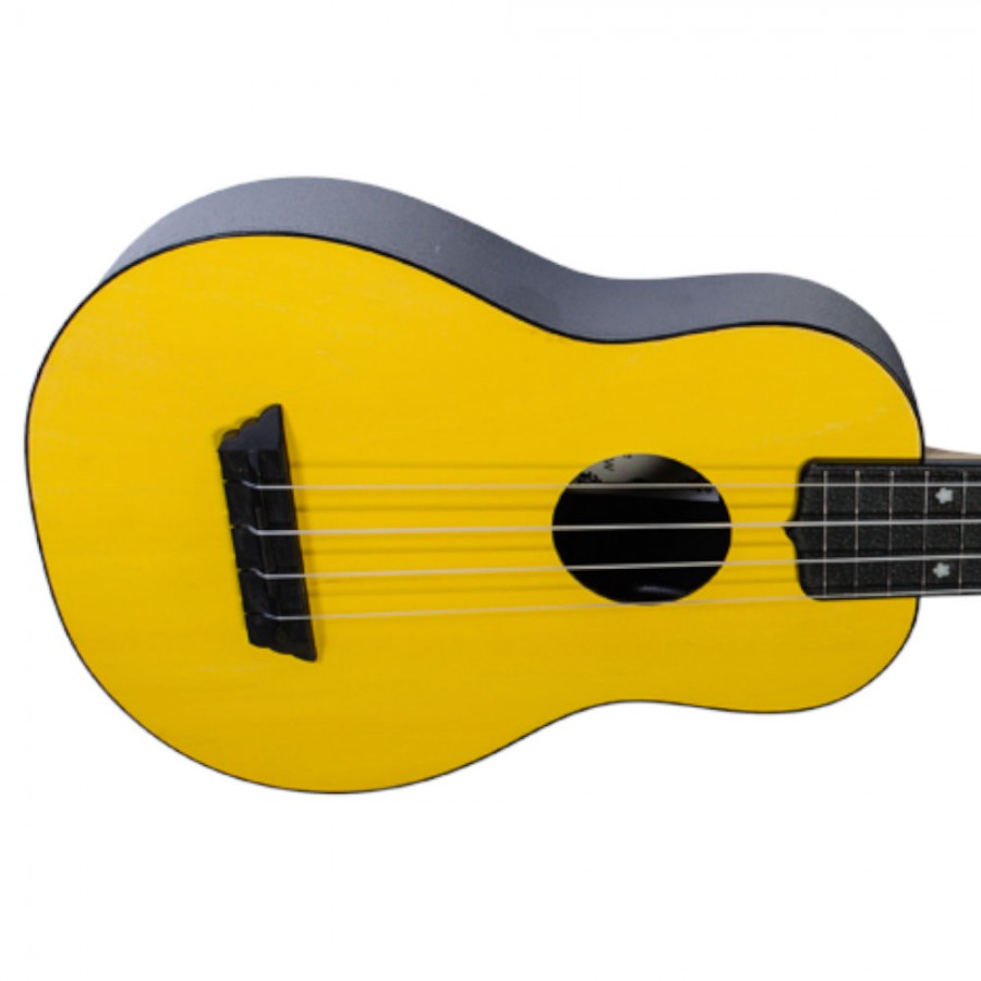 Flight TUS-35 YW Travel Series Soprano Ukulele with Bag - Yellow